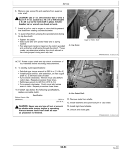 Alternative view of John Deere 449 Round Baler (North American) Operator's Manual (OMFH313120)