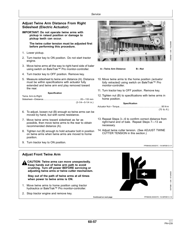 John Deere 449 Round Baler (North American) Operator's Manual (OMFH313120) - Image 3