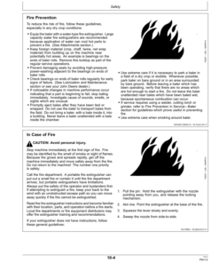 Alternative view of John Deere 449 Round Balers (Export Edition) Operator's Manual (OMFH313123)