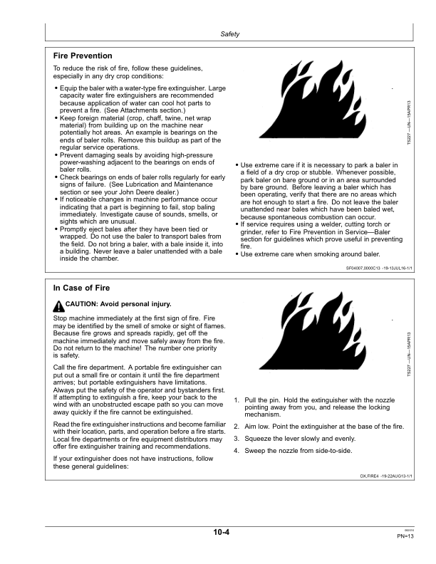 John Deere 449 Round Balers (Export Edition) Operator's Manual (OMFH313123) - Image 2