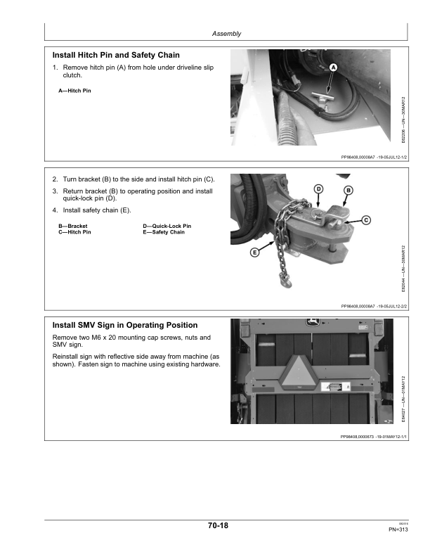 John Deere 449 Round Balers (Export Edition) Operator's Manual (OMFH313123) - Image 4