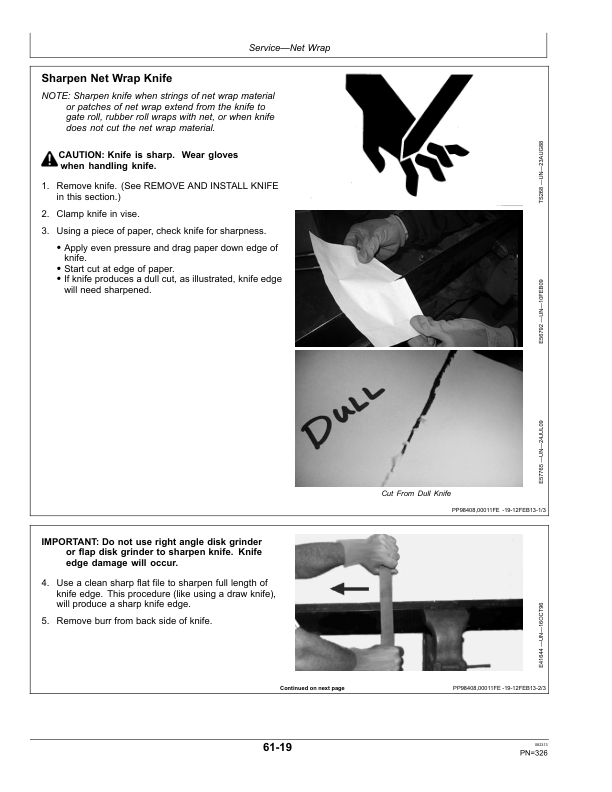 John Deere 469 & 569 Premium Round Baler Export Edition (380001-410000) Operator's Manual (OMFH313150) - Image 2