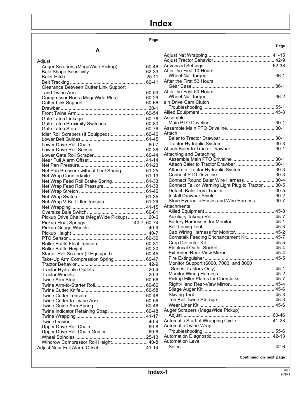 John Deere 469 & 569 Premium Round Baler Export Edition (380001-410000) Operator's Manual (OMFH313150) - Image 4