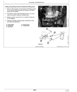 Alternative view of John Deere L330 & L330 Precutter, L340 & L340 Precutter Large Square Balers (North American) Operator's Manual (OMFH317407)