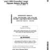 John Deere L330 & L330 Precutter, L340 & L340 Precutter Large Square Balers (Export Edition) Operator's Manual (OMFH317961)