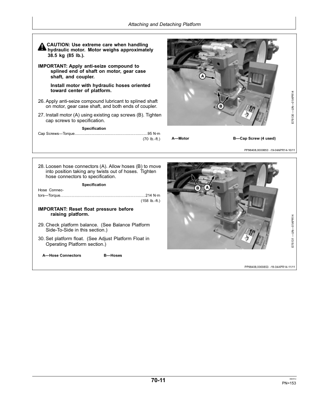 John Deere W260 Rotary Self-Propelled Windrower North America (410001-420000) Operator's Manual (OMFH322867) - Image 2