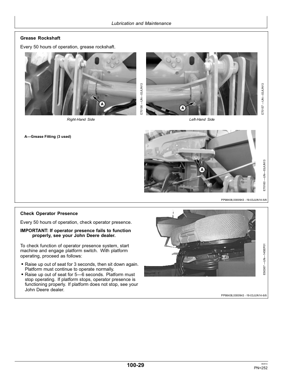 John Deere W260 Rotary Self-Propelled Windrower North America (410001-420000) Operator's Manual (OMFH322867) - Image 3
