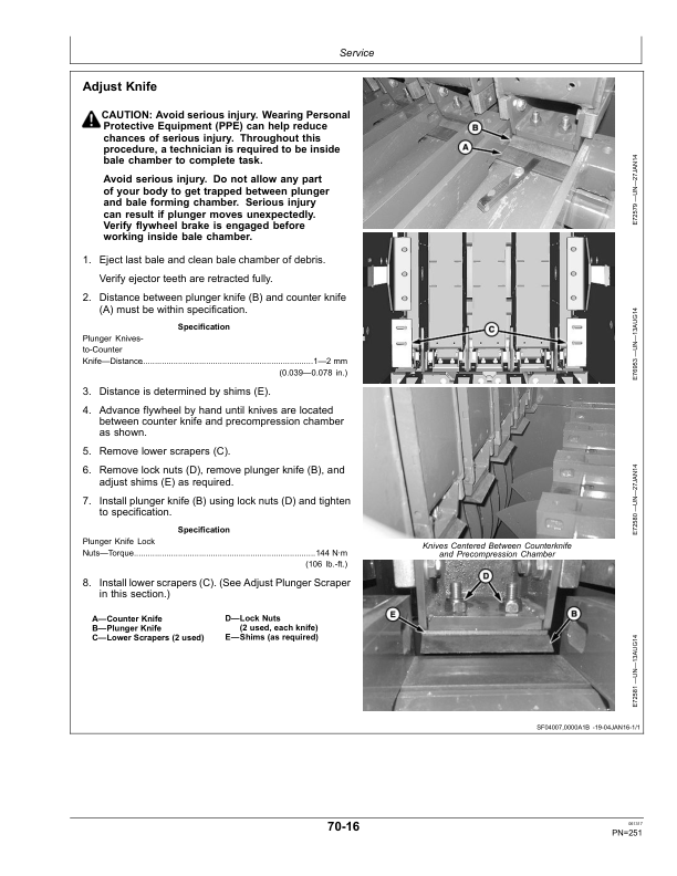 John Deere L1524, L1533 & L1534 Large Square Balers Operator's Manual (OMFH323226) - Image 3