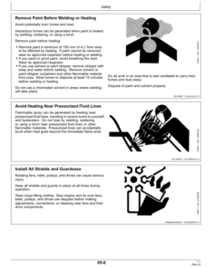 Alternative view of John Deere 500R Rotary Platform (402001-) Operator's Manual (OMFH323303)