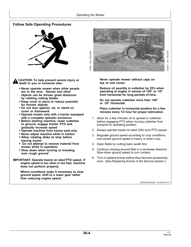 John Deere R160 & R200 Rotary Disk Mowers Operator's Manual (OMFH323471) - Image 2
