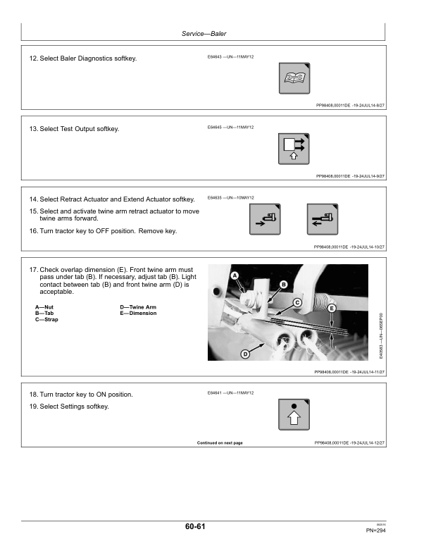 John Deere 469 & 569 Premium Round Balers (Export Edition) Operator's Manual (OMFH324585) - Image 2