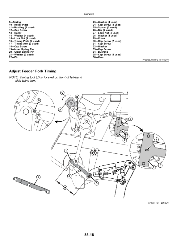 John Deere L331, L331 Precutter, L341, L341 Precutter Large Square Balers (000000-459999) (North American) Operator's Manual (OMFH331076) - Image 2