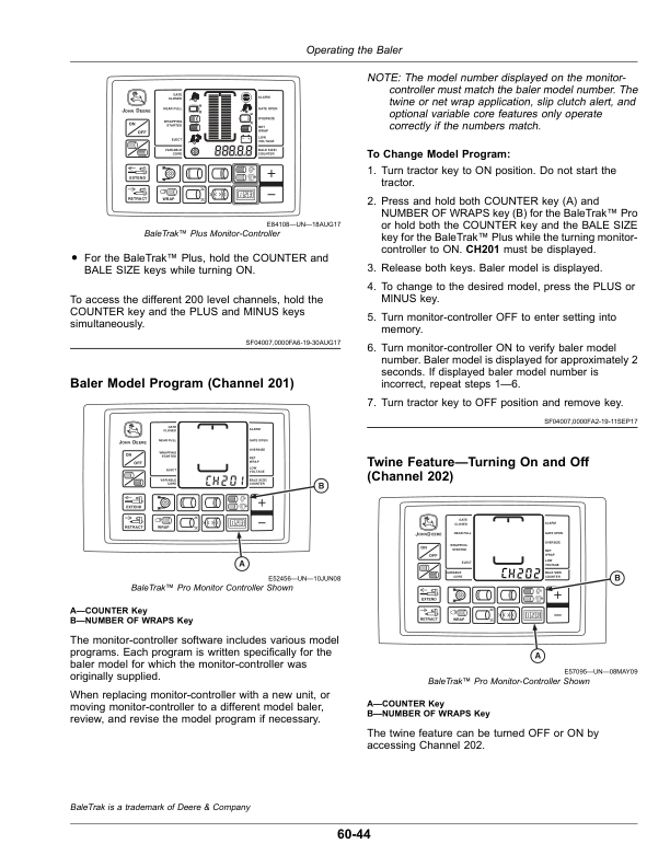John Deere 450M, 550M Round Balers Operator's Manual (OMFH331595) - Image 2