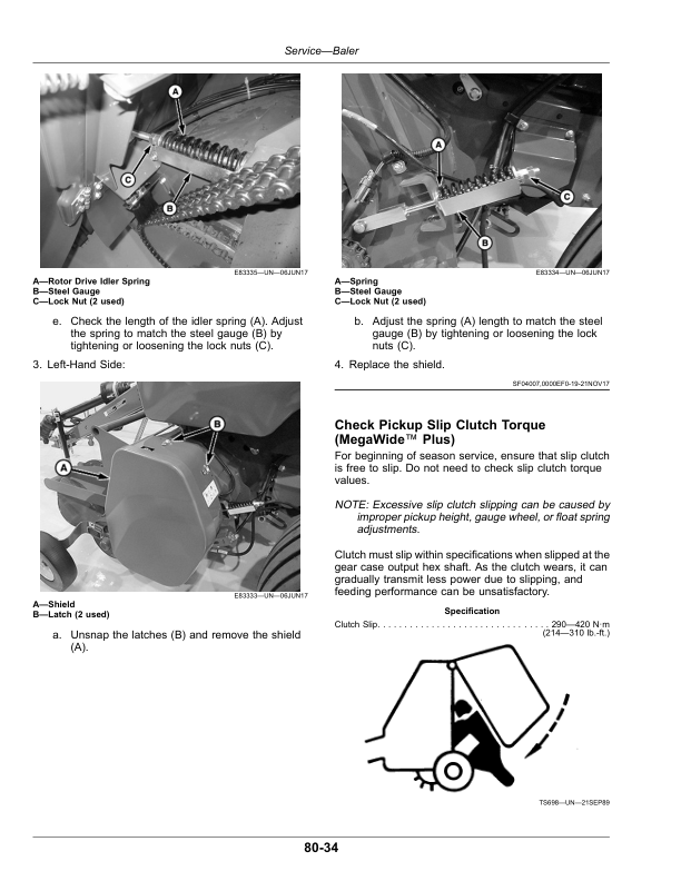 John Deere 450M, 550M Round Balers Operator's Manual (OMFH331595) - Image 3