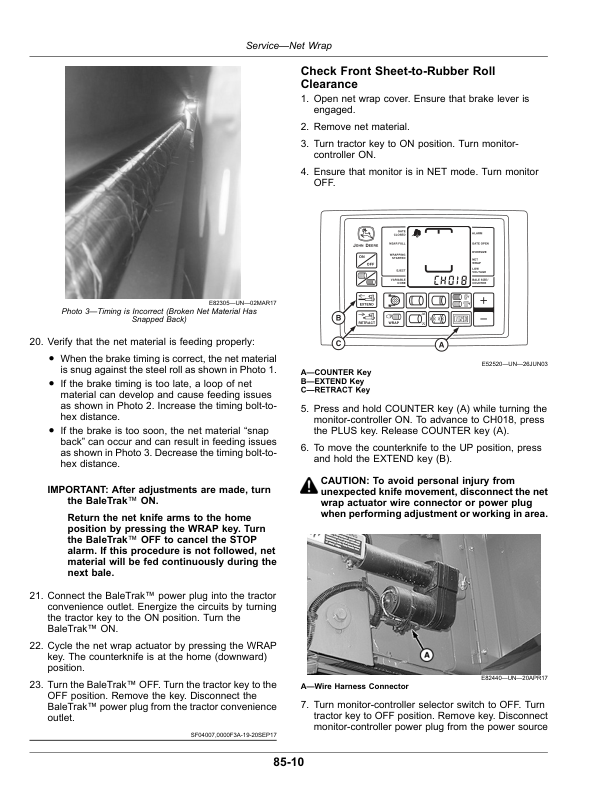 John Deere 450M, 550M Round Balers Operator's Manual (OMFH331595) - Image 4