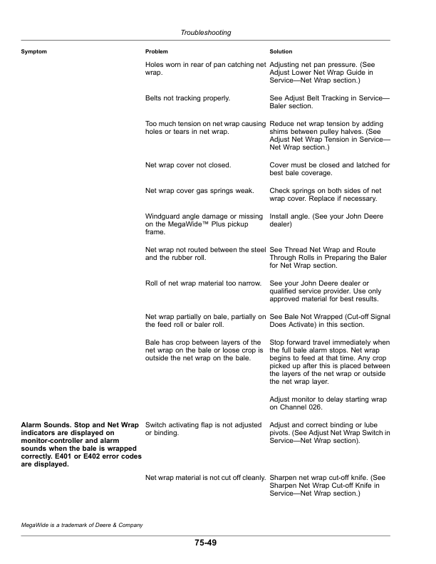 John Deere 450M, 550M Round Balers Operator's Manual (OMFH331603) - Image 3