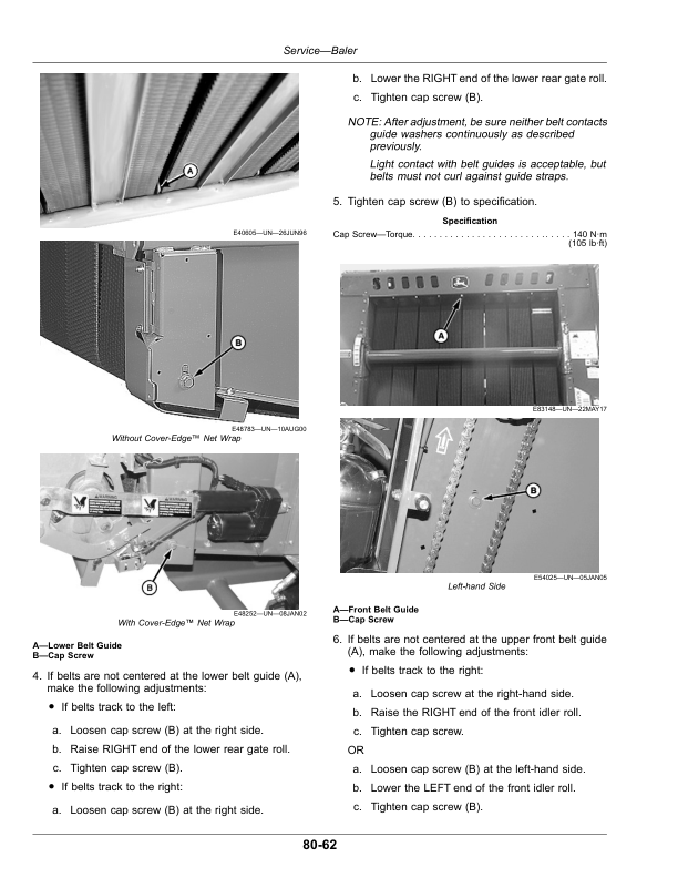 John Deere 450M, 550M Round Balers Operator's Manual (OMFH331603) - Image 4