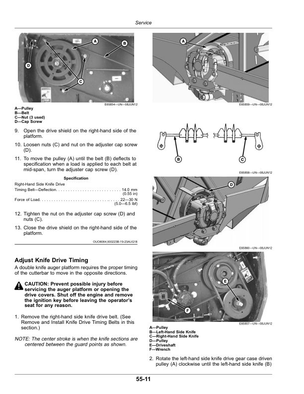 John Deere 140A, 160A, 180A, 1160A, 1180A Auger Platforms Operator's Manual (OMFH335785) - Image 3