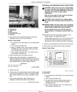 Alternative view of John Deere 450E Round Balers Operator's Manual (OMFH337153)