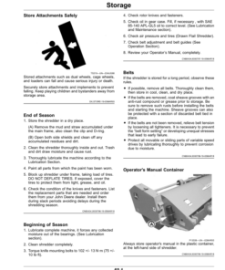 Alternative view of John Deere 520 Series Flail Shredders Operator's Manual (OMFH337663)