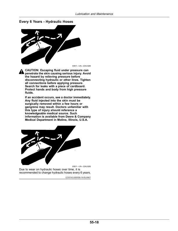 John Deere 625, 630, 635 Mower-Conditioners (460000-) Operator's Manual (OMFH341179) - Image 3
