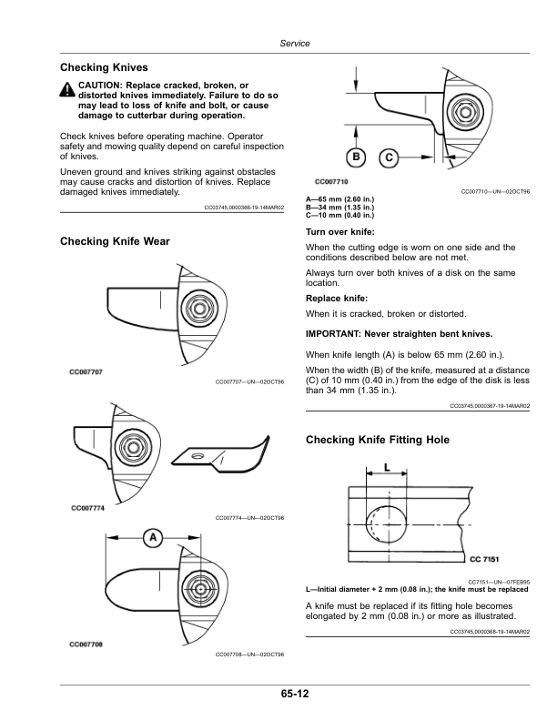 John Deere 830, 835 Rotary Mower-Conditioners (460000-) Operator's Manual (OMFH341191) - Image 3