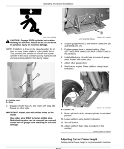 Alternative view of John Deere 946, 956 Mower-Conditioners (North American) Operator's Manual (OMFH341192)