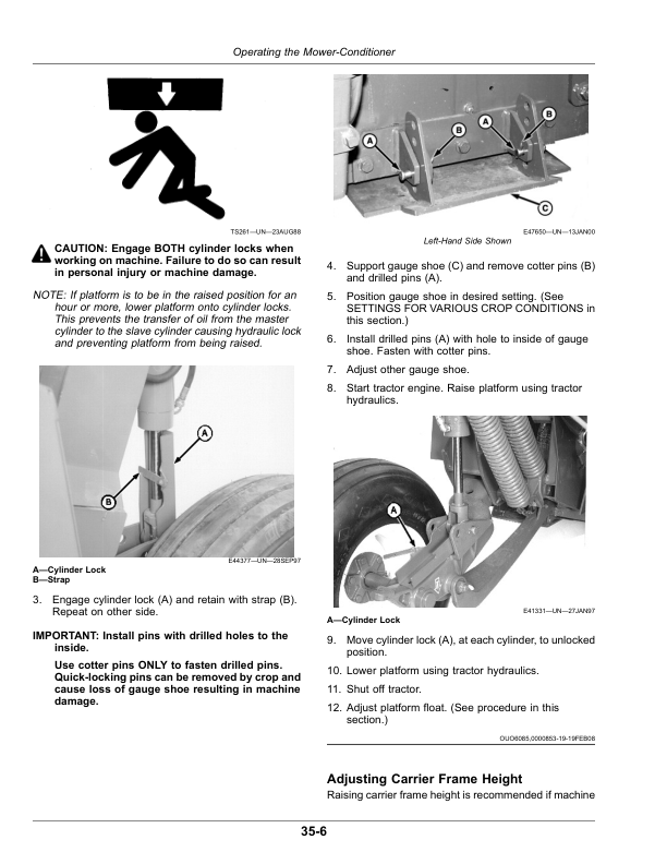 John Deere 946, 956 Mower-Conditioners (North American) Operator's Manual (OMFH341192) - Image 2