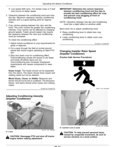 Alternative view of John Deere 946, 956 Mower-Conditioners (Export Edition) Operator's Manual (OMFH341196)
