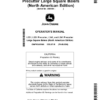 John Deere L331, L331 Precutter, L341, L341 Precutter Large Square Balers Operator's Manual (OMFH341966)