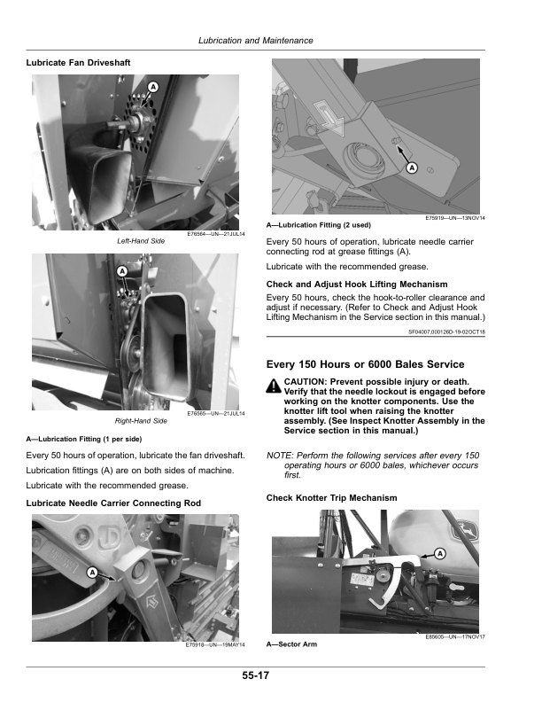 John Deere L331, L331 Precutter, L341, L341 Precutter Large Square Balers Operator's Manual (OMFH341973) - Image 2