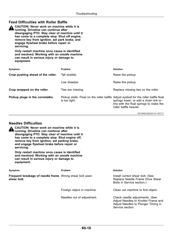 John Deere L331, L331 Precutter, L341, L341 Precutter Large Square Balers Operator's Manual (OMFH341973) - Image 4