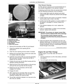 Alternative view of John Deere W150 Self-Propelled Windrower (390001-) (Worldwide) Operator's Manual (OMFH342437)