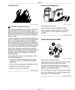 Alternative view of John Deere W170 Self-Propelled Windrower (000001-490000) (North American) Operator's Manual (OMFH342482)