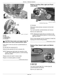 Alternative view of John Deere W235 Rotary Self-Propelled Windrower Operator's Manual (OMFH342866)