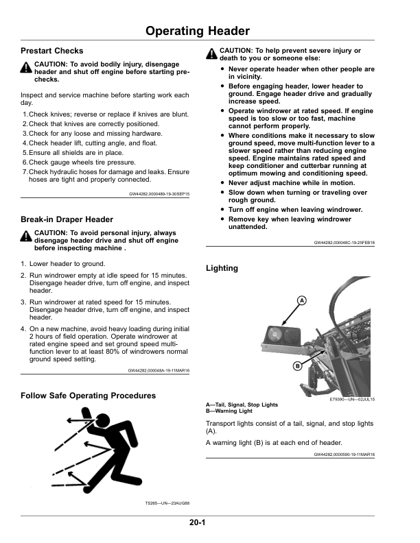 John Deere 525D, 530D, 536D Draper Platforms Operator's Manual (OMFH343118) - Image 2