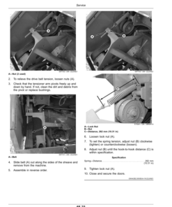 Alternative view of John Deere C500 Center Pivot Mower-Conditioner (North American) (Serial Number: 470000-489999) Operator's Manual (OMFH343308)