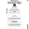 John Deere R400 Platform (North American) (000000-489999) Operator's Manual (OMFH343329)