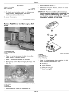 Alternative view of John Deere R400 Platform (North American) (000000-489999) Operator's Manual (OMFH343329)