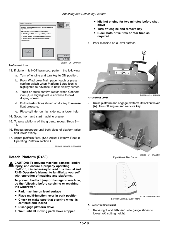 John Deere 500R Rotary Platform (North American) (Serial Number: 470001-) Operator's Manual (OMFH343340) - Image 3