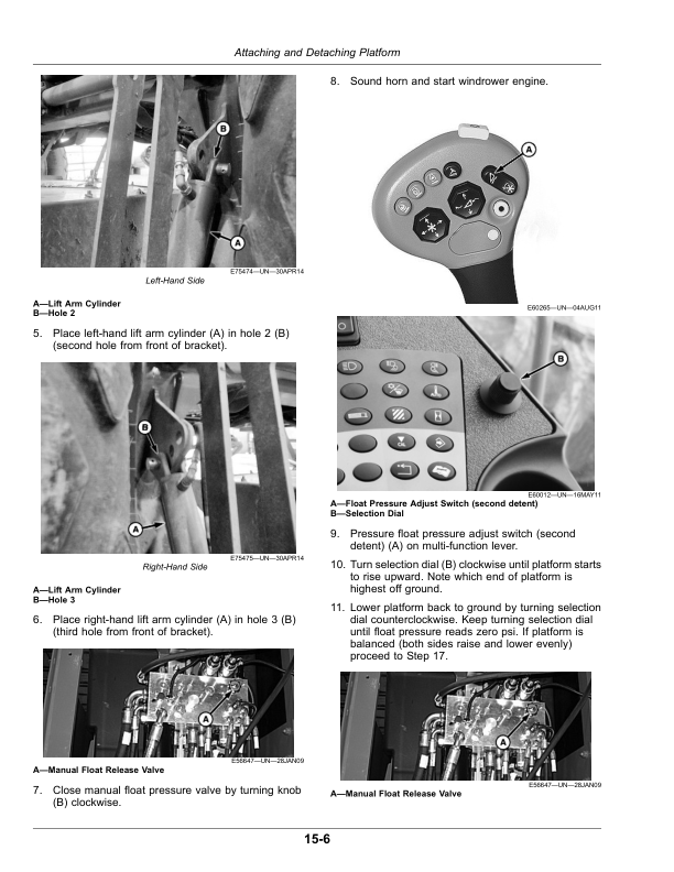 John Deere 500R Rotary Platform (470001-) Operator's Manual (OMFH343341) - Image 2
