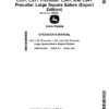 John Deere L331, L331 Precutter, L341, L341 Precutter Large Square Balers (460000-489999) (Export Edition) Operator's Manual (OMFH343520)