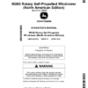 John Deere W260 Rotary Self-Propelled Windrower (420001-) (North American) Operator's Manual (OMFH343729)