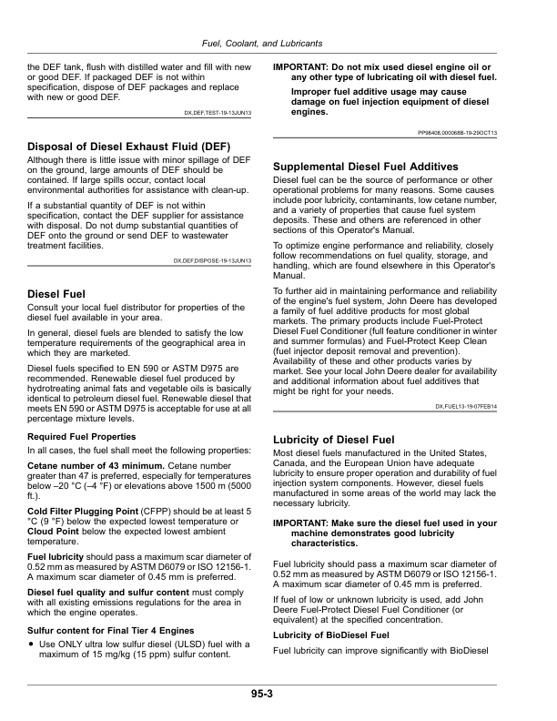 John Deere W260 Rotary Self-Propelled Windrower (420001-) (North American) Operator's Manual (OMFH343729) - Image 2