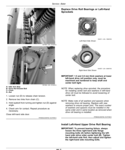 Alternative view of John Deere 450M, 550M Round Balers (460001-) (Export Edition) Operator's Manual (OMFH343749)