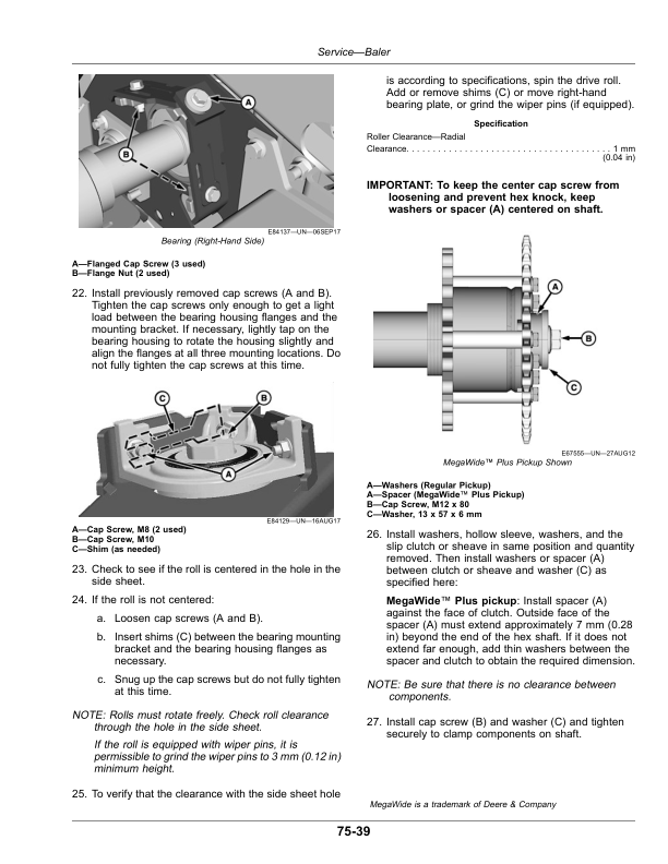 John Deere 460M, 560M Round BalersM (460000-) (North American) Operator's Manual (OMFH343750) - Image 3