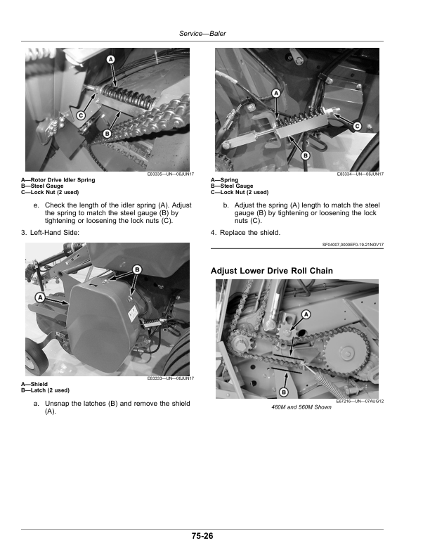 John Deere 460M, 560M Round Balers (460000-) (Export Edition) Operator's Manual (OMFH343755) - Image 3
