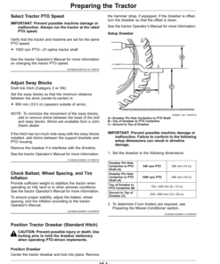 Alternative view of John Deere C400 Center Pivot Mower-Conditioners (North American) (Serial Number: 470000-489999) Operator's Manual (OMFH344346)