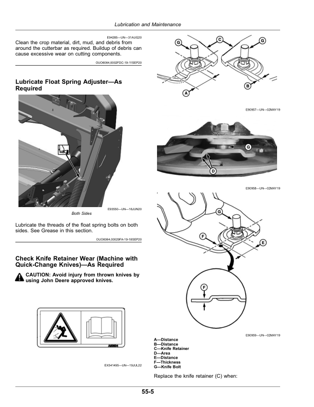 John Deere C400 Center Pivot Mower-Conditioners (Export Edition) (470000-489999) Operator's Manual (OMFH344349) - Image 3