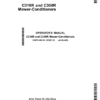 John Deere C310R, C350R Mower-Conditioners (European Edition) Operator's Manual (OMFH346100)